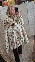 1/4 Zip Fleece Floral - 02 of 41 (Copy)