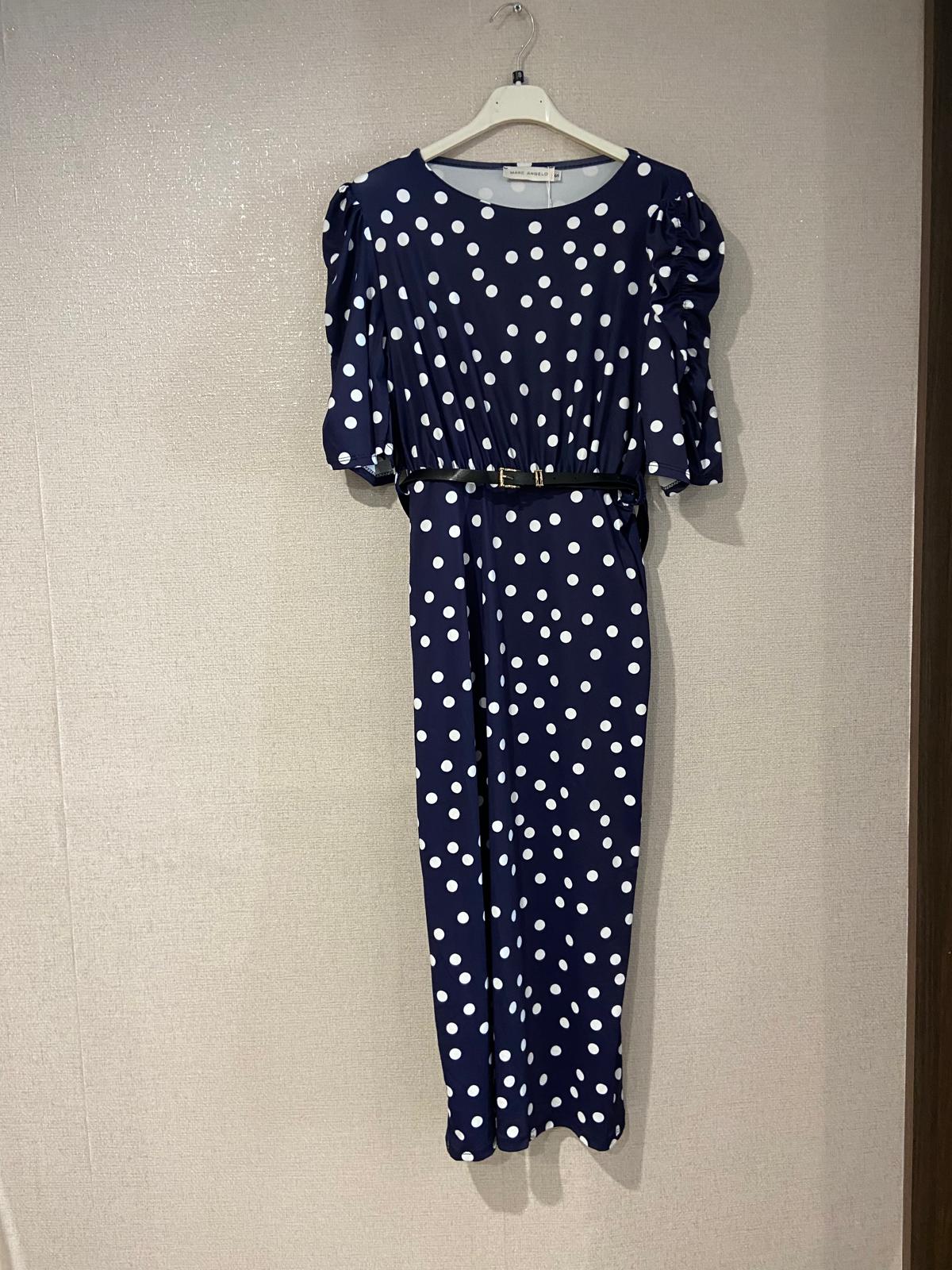 Marc Angelo Navy Polka Dot    YR/0011