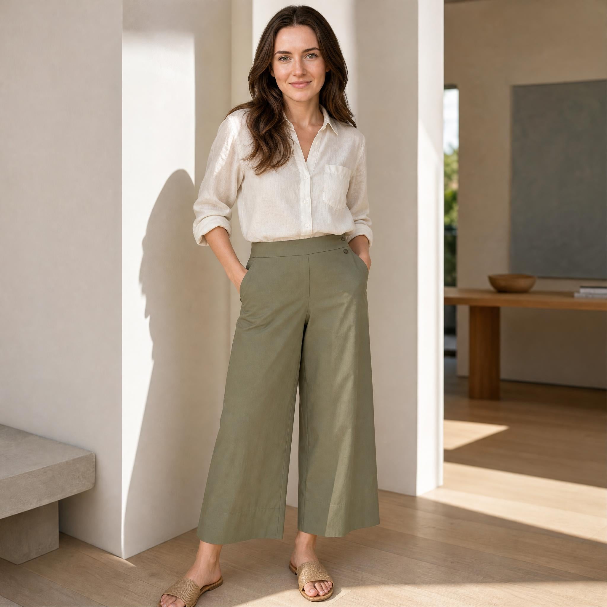 Stehmann Khaki 700 Trousers YR/0026