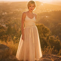 Kyle Tulle Skirt Blush YR/0020