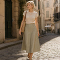 Rue de Femme Skirt Vegan Skirt Sand YR/0018