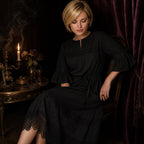Rue de femme Black laced dress